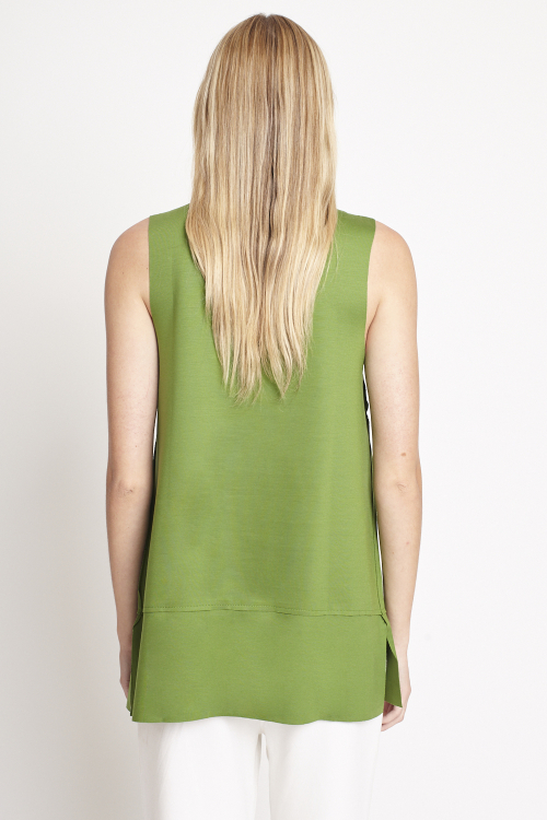 Fit — Blusa Duplo Leve Decote V
