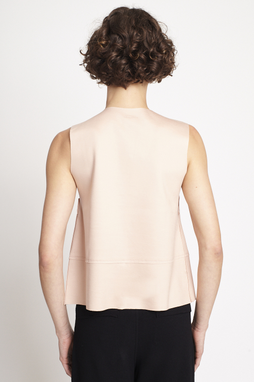 Fit — Blusa Duplo Leve Fenda Na Barra
