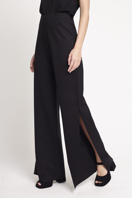 Fit — Calça Duplo Leve Abertura Joelho