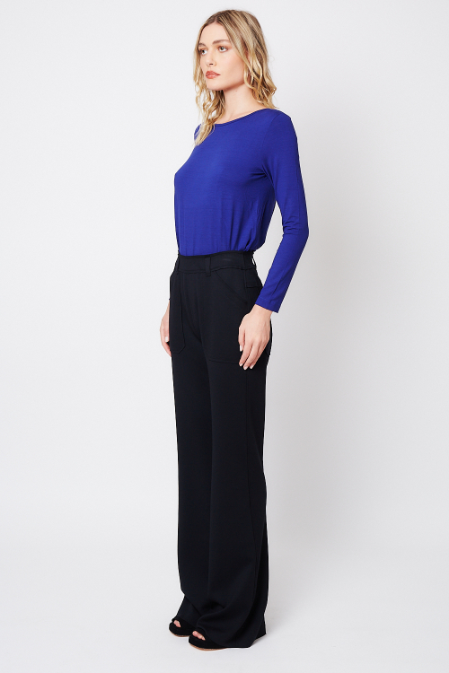 Fit — Blusa Viscose Prega Nas Costas