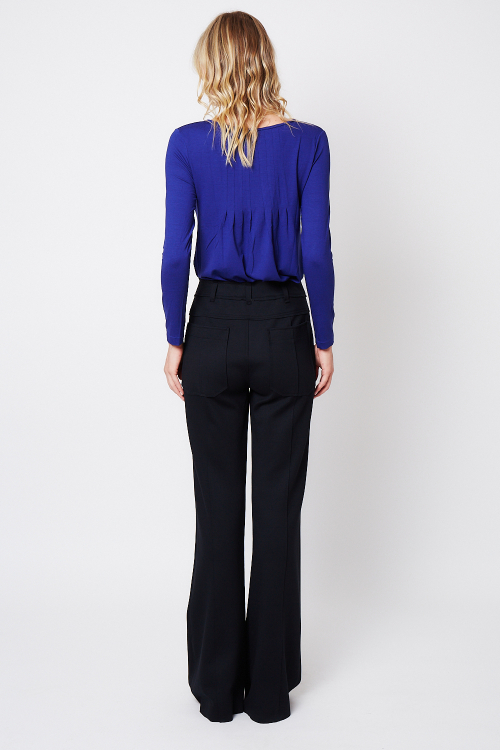 Fit — Blusa Viscose Prega Nas Costas