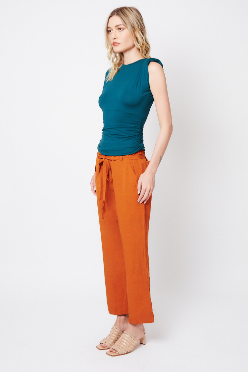 Fit — Blusa Viscose Pala Com Franzido