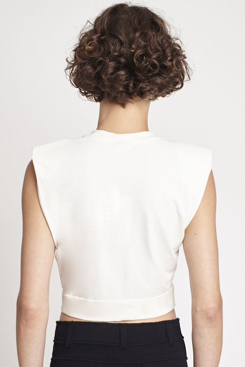 Fit — Blusa Viscose Cropped