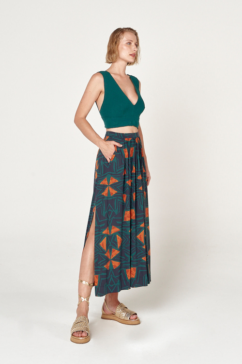 Fit — Blusa Bouclê Cropped Com Pala