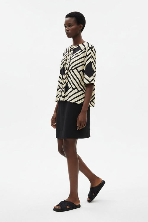 Fit — Blusa Jersey Est Grafismo De Palha