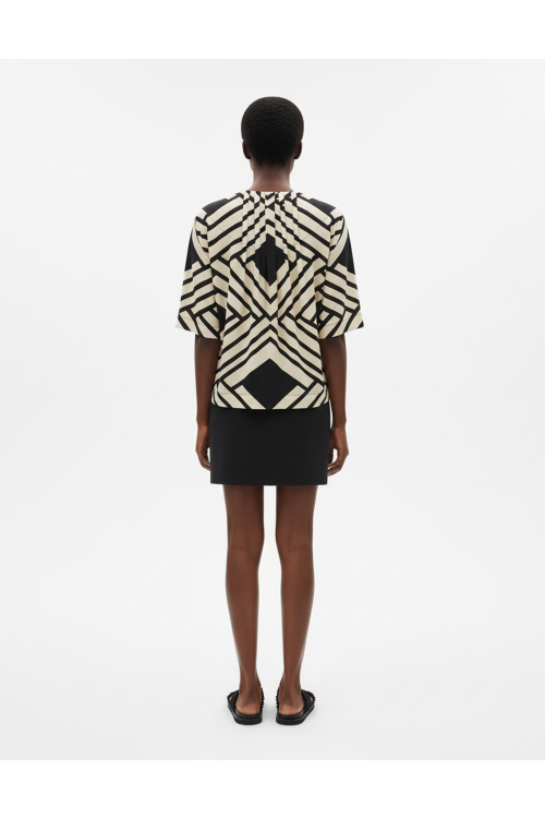 Fit — Blusa Jersey Est Grafismo De Palha