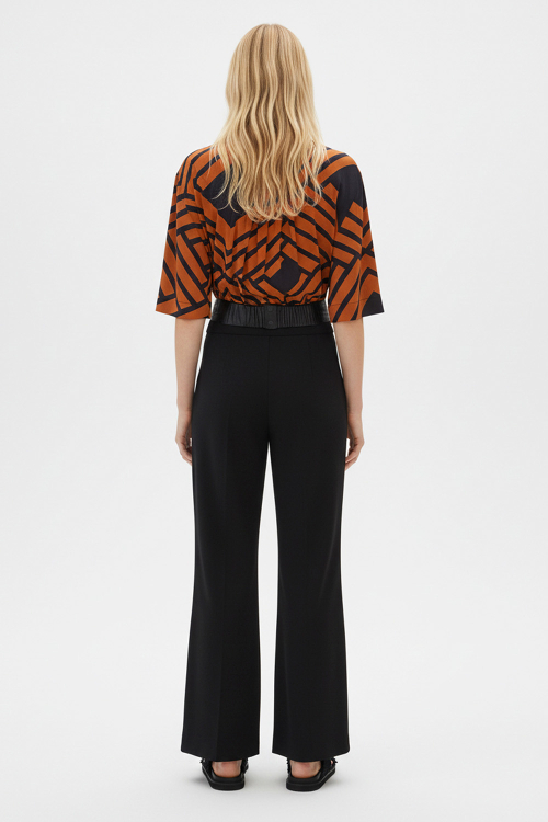 Fit — Blusa Jersey Est Grafismo De Palha