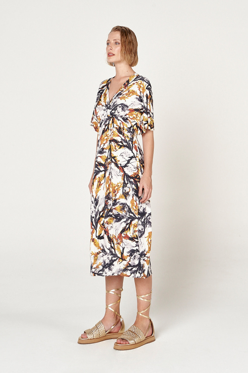 Fit — Kaftan Jersey Est Algas Decote V