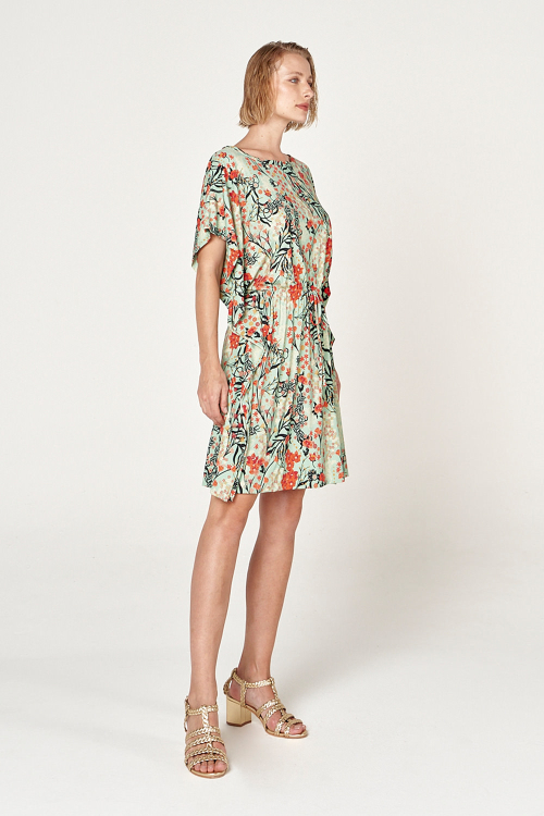 Fit — Kaftan Jersey Est Bosque Regulagem Cintura