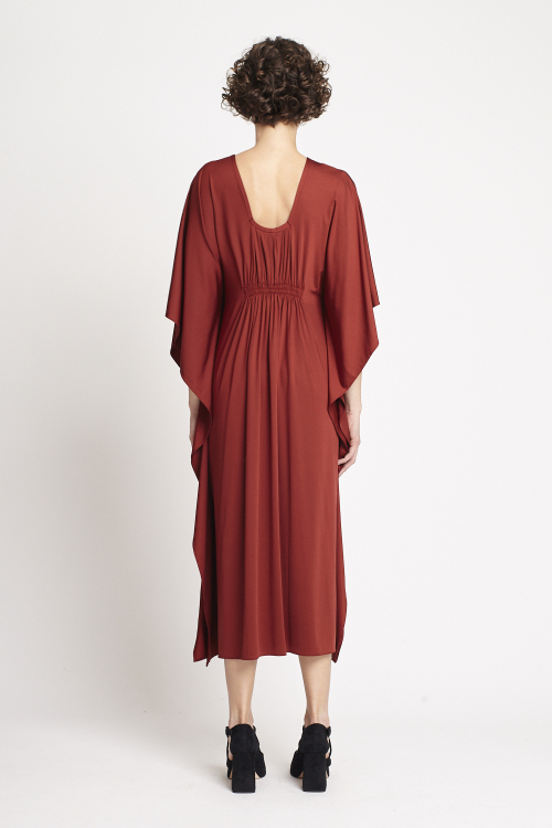 Fit — Kaftan New Jersey Lastex Decote
