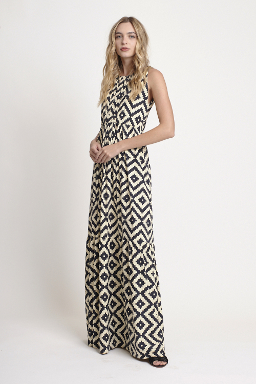 Fit — Vestido Jersey Est Sateré Mawé Pregas