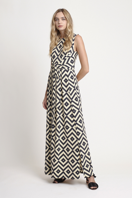 Fit — Vestido Jersey Est Sateré Mawé Amarração