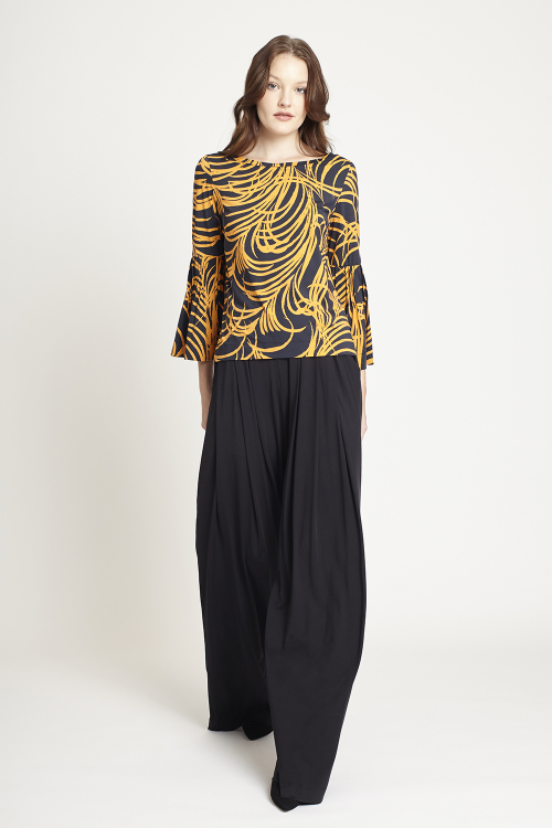 Fit — Blusa Jersey Plumas