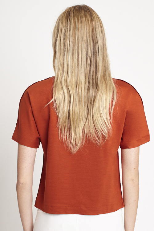 Fit — Blusa Duplo Leve Decote V