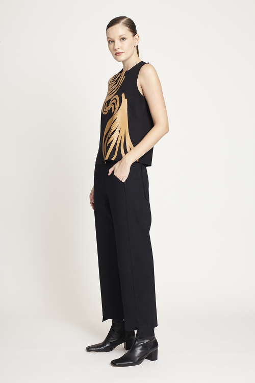 Fit — Blusa Duplo Leve Silk Art Deco