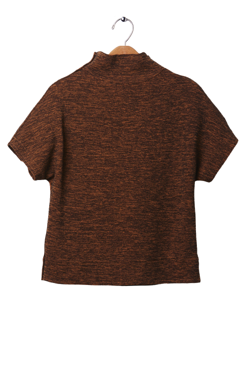 Fit — Blusa Bouclê Mescla Recortes
