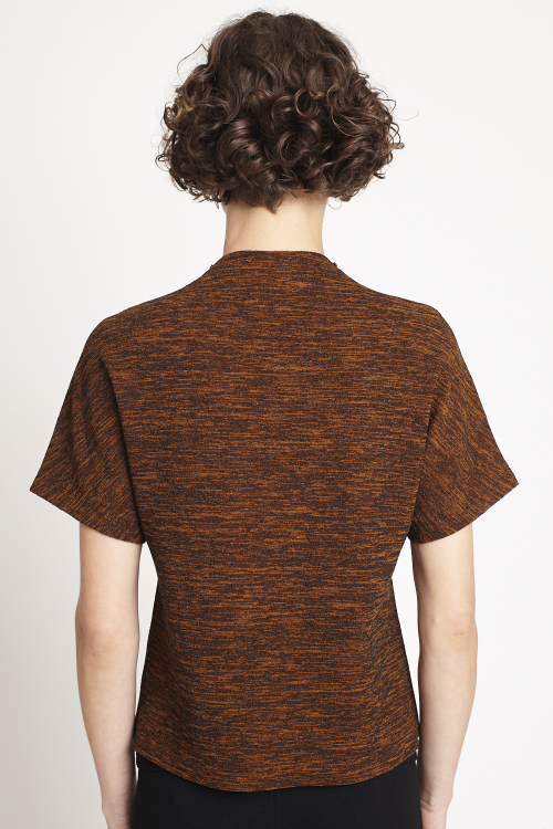 Fit — Blusa Bouclê Mescla Dec V Mescla