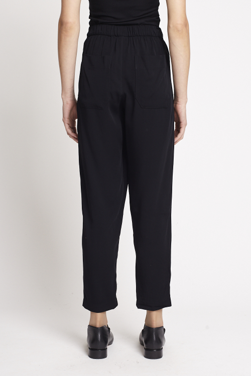 Fit — Calça Crepe Com Prega