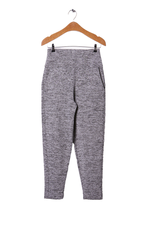 Fit — Calça Bouclê Mescla Cintura Alta