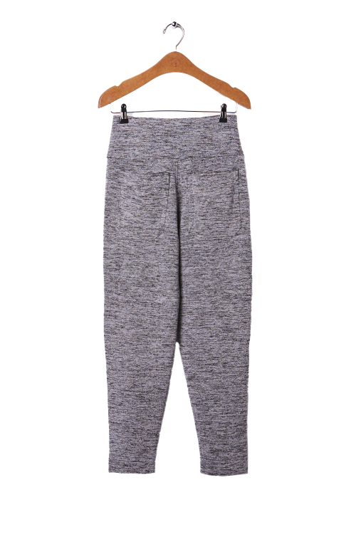 Fit — Calça Bouclê Mescla Cintura Alta