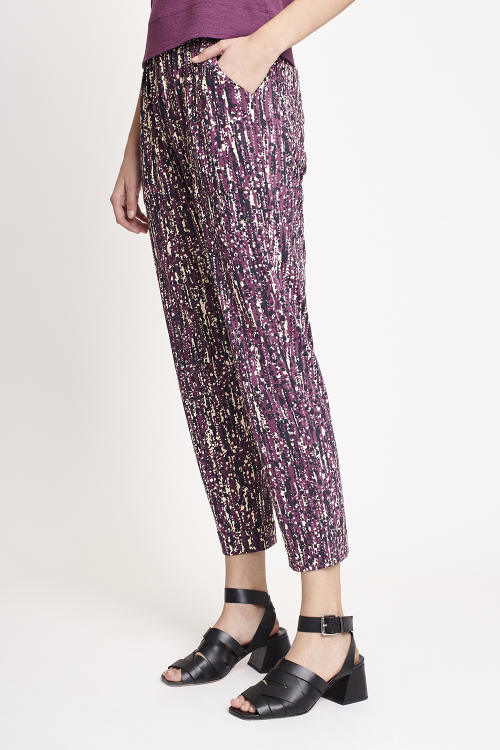 Fit — Calça Jersey Textura Vertical