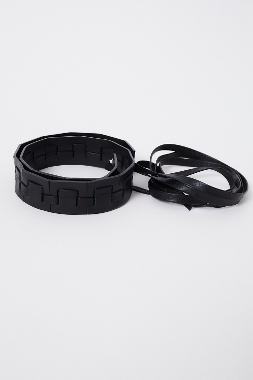 Fit — Cinto De Couro Tramado