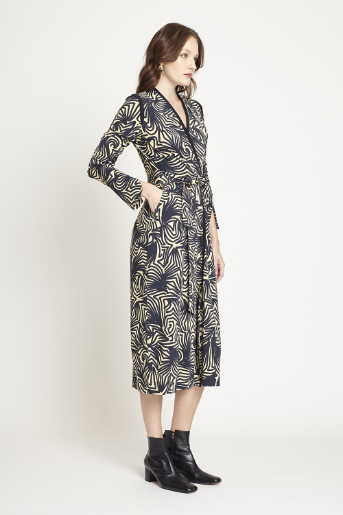 Fit — Vestido Jersey Art Deco