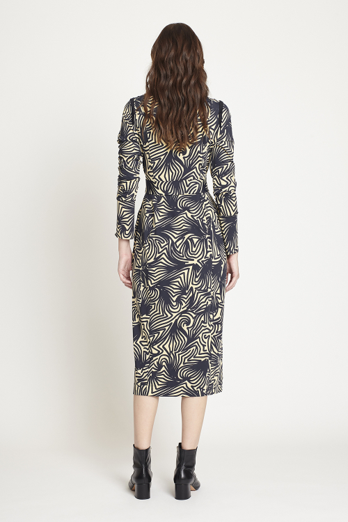 Fit — Vestido Jersey Art Deco