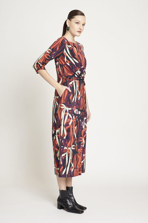 Fit — Vestido Jersey Laços