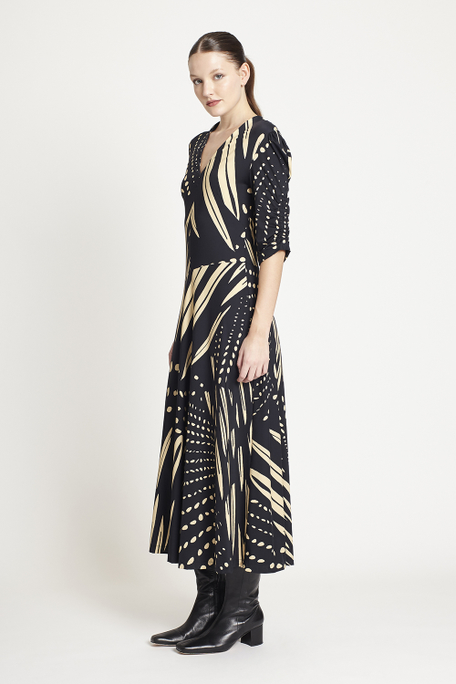 Fit — Vestido Jersey Anoitecer
