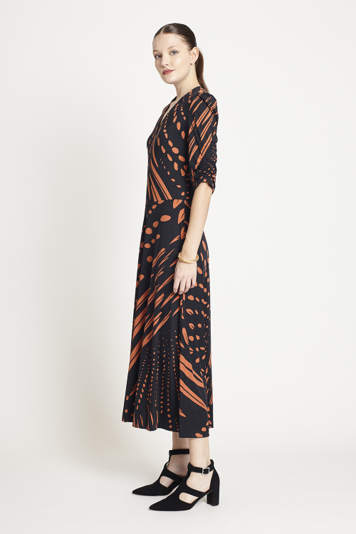 Fit — Vestido Jersey Anoitecer
