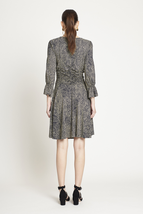 Fit — Vestido Jersey Pavão