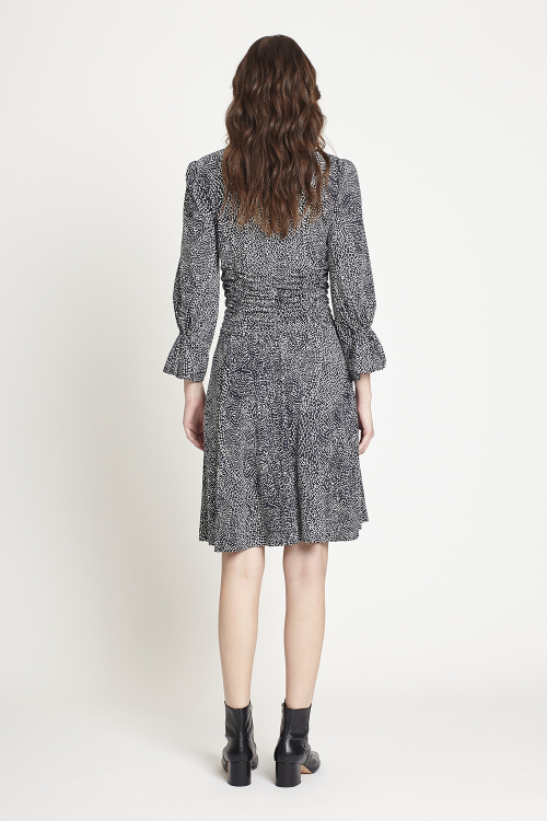 Fit — Vestido Jersey Pavão