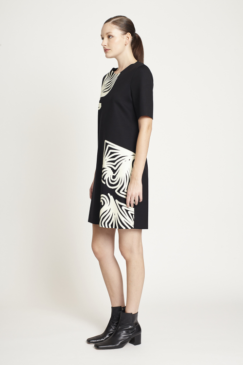 Fit — Vestido Duplo Leve Silk Art Deco