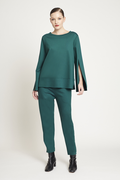 blusa malha dupla