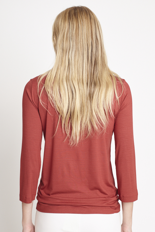 Fit — Blusa Malha Modal Com Lycra