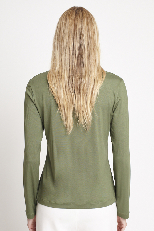 Fit — Blusa Malha Modal Com Lycra