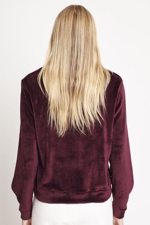 Fit — Blusa Malha Veludo