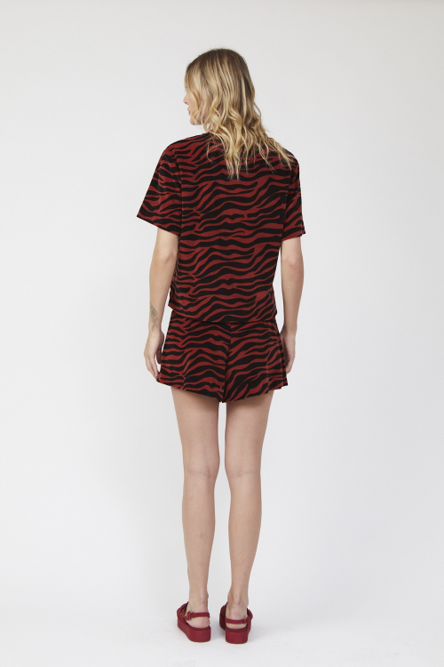 Fit — Shorts Plush Zebra