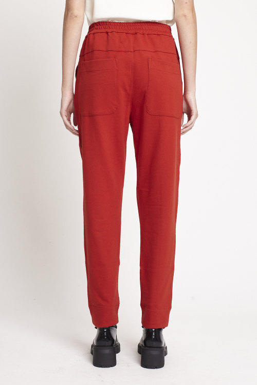 Fit — Calça Moletom Com Nervura