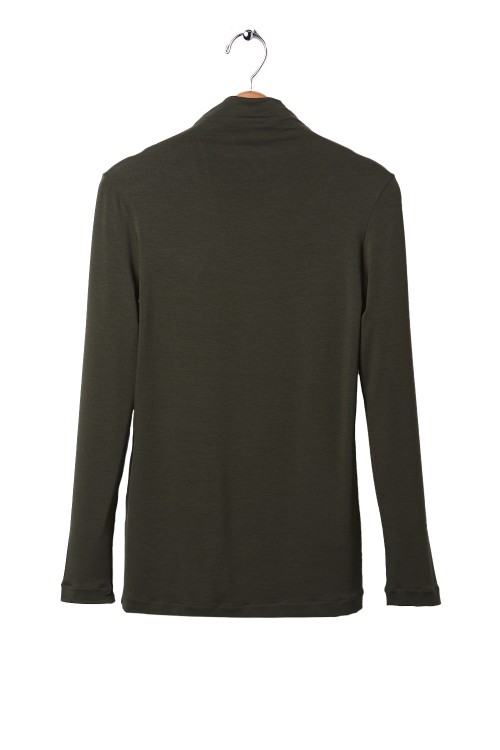 Fit — Blusa Malha Modal Manga Longa