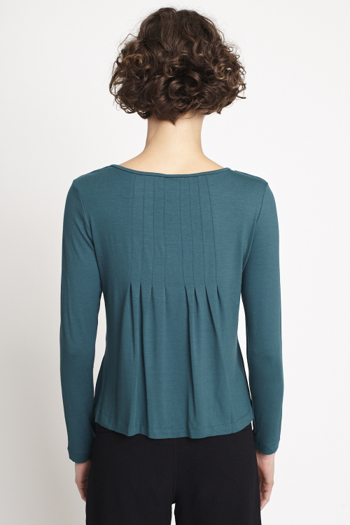 Fit — Blusa Viscose Prega Nas Costas