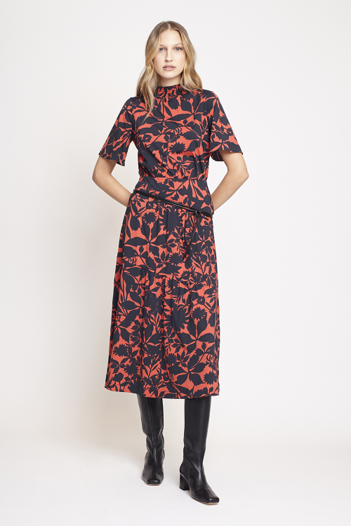 Fit — Blusa Jersey Flores Folk