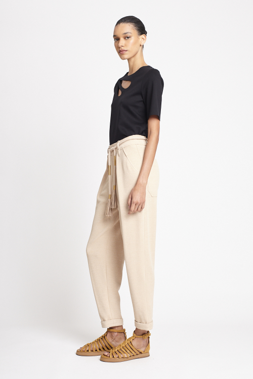 Fit — Calça Malha Dupla Bouclê