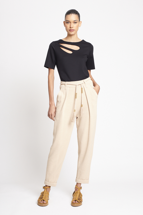 Fit — Calça Malha Dupla Bouclê