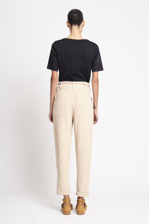 Fit — Calça Malha Dupla Bouclê