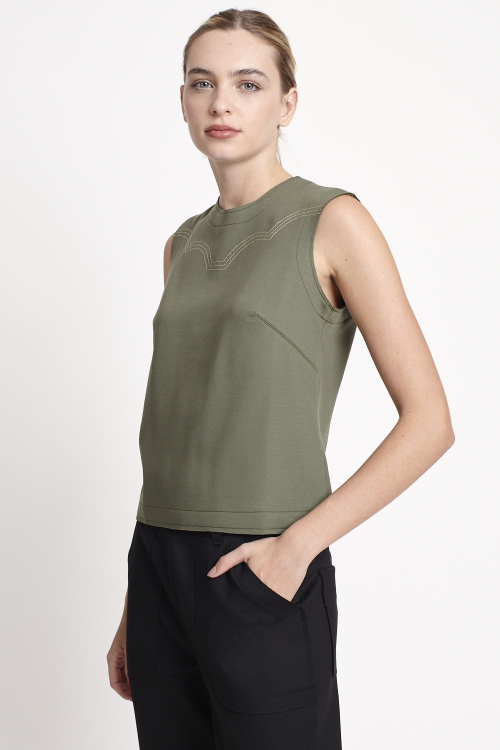 Fit — Blusa Malha Dupla Leve
