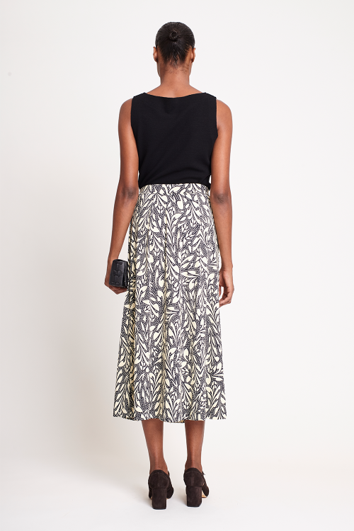 Fit — Saia Jersey Estampa Arabescos