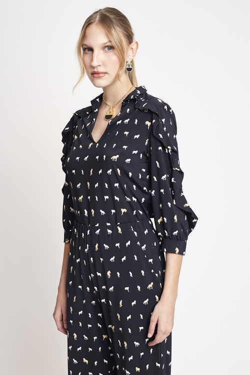 Fit — Blusa Jersey Cavalos