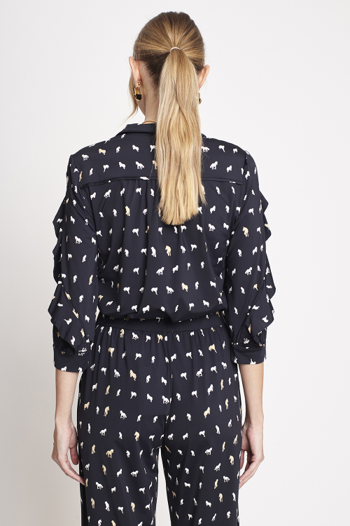 Fit — Blusa Jersey Cavalos
